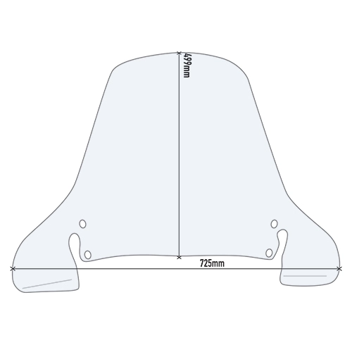 Givi D199ST szyba przezroczysta